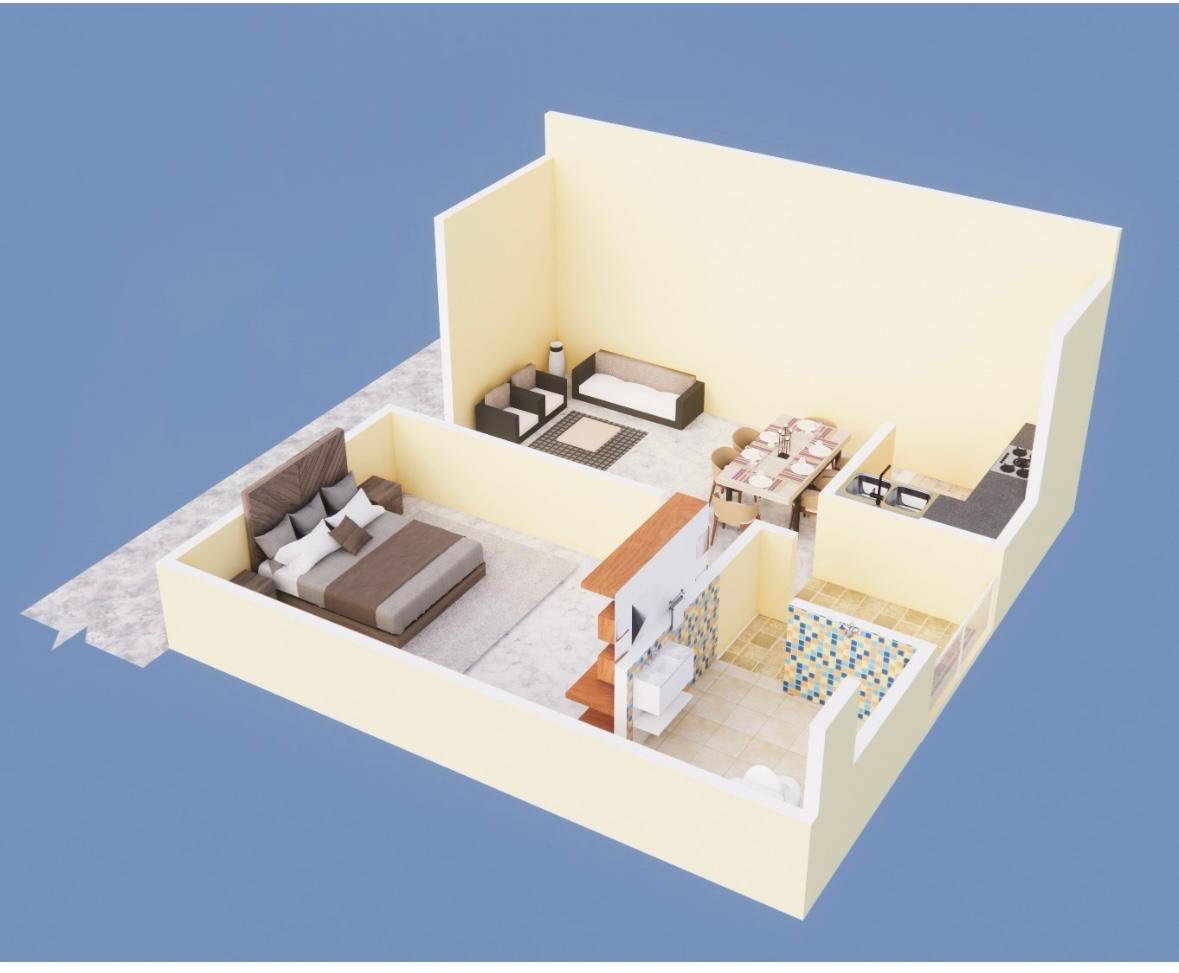 1bhk layout sandhauli tower
